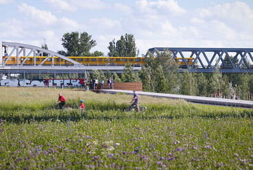 Park am Gleisdreieck, Berlin. Forrás: Ateiler Loidl