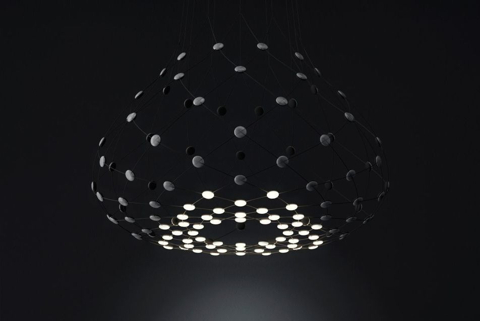 LED Mesh 2015, Francisco Gomez Paz - Luceplan, forrás: abitare.it