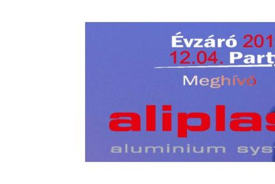 Aliplast évzáró party