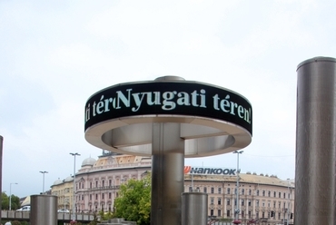 a megújult Nyugati tér - fotó: Horváth Réka