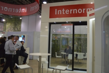 Internorm Ablak Kft. stand a Construmán