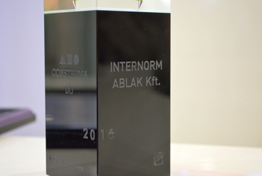 Internorm Ablak Kft. stand a Construmán