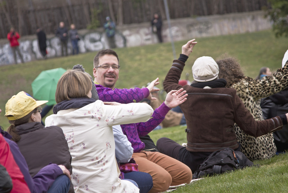 élő fa a Ligetért - forrás: Greenpeace