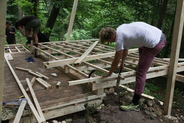 Bakonyi turistapihenő - építész: Szabó Rákhel - fotó: Tőkés Márton