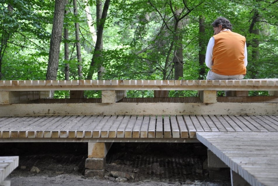 Bakonyi turistapihenő - építész: Szabó Rákhel - fotó: Szabó Rákhel