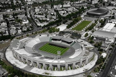 a régi Puskás Ferenc Stadion - építész: Skardelli György