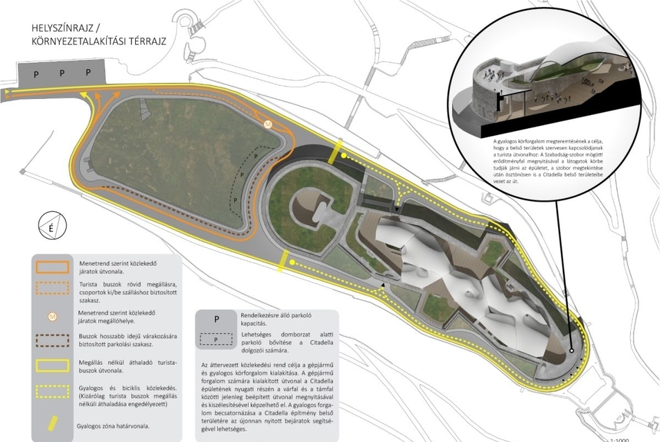 A Citadella fejlesztése - építész: Kovács D. Barna