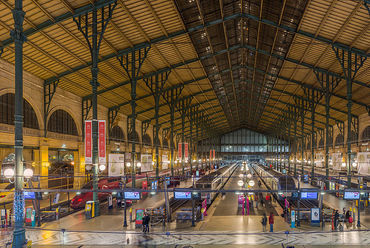 Gare du Nord, Párizs. Forrás: Wikipedia