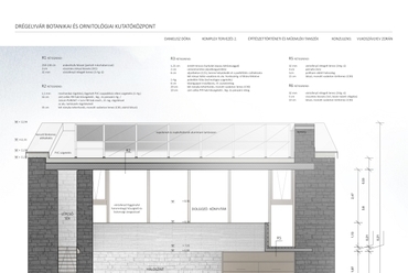 Drégelyvár Botanikai és Ornitológiai Kutatóközpont - építész: Danielisz Dóra