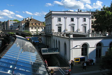 Zürich Stadelhofen - építész: Santiago Calatrava - forrás: Wikipedia