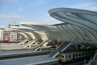 Gare de Liège-Guillemins - építész: Santiago Calatrava - forrás: Flickr