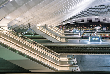 Gare de Liège-Guillemins - építész: Santiago Calatrava - forrás: Flickr