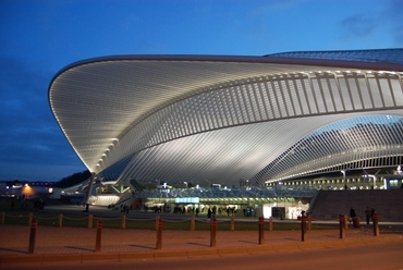 Gare de Liège-Guillemins - építész: Santiago Calatrava - forrás: Flickr