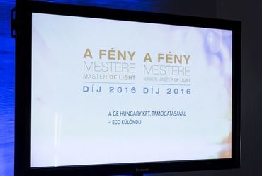 A Fény Mestere - Master of Light 2016 díjátadó - fotó: Csányi Krisztina