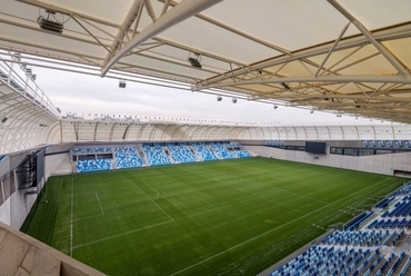 Új Hidegkuti Nándor Stadion - építész: Bordás Péter - fotó: Palkó György