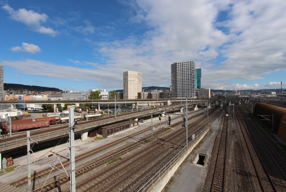 Zürich West fejlesztési terület - fotó: Wettstein Domonkos