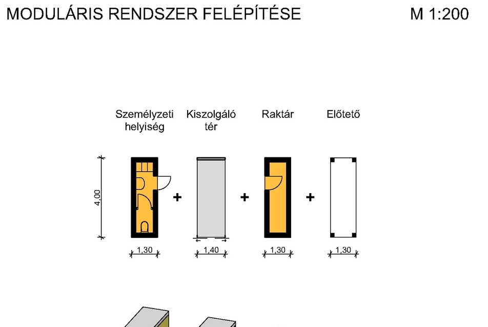 pavilonrendszer - tervező: Gaul Cicelle, Johannes Martin, Molnár Bianka, Nusszer Diána, Varga András