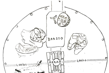 belső elrendezés - Norges Teknisk-Naturvitenskapelige Universitet (2007), Boliger for samiske familier i vår tid – egyetemi projekt és kutatás, Trondheim