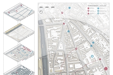 Helyszínrajz M1:2000 - építész: Karancz Ákos