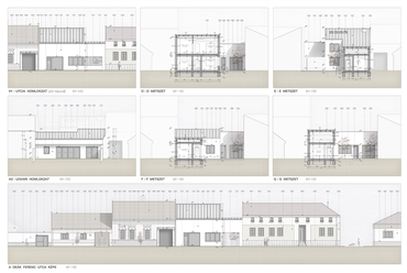 Homlokzatok - építész: Karancz Ákos