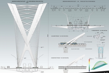 építész: dr. Gajdos István, Gajdos Gergő (A.D.U. Építész Iroda Kft.) - hídtervező: Mátyássy László, Pálossy Miklós (Pont-TERV Zrt.)