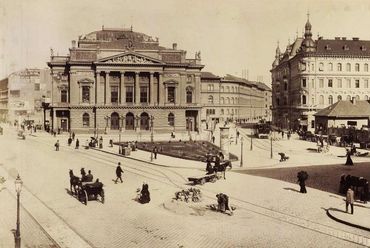 Blaha Lujza tér - forrás: Fortepan, Budapest Főváros Levéltára