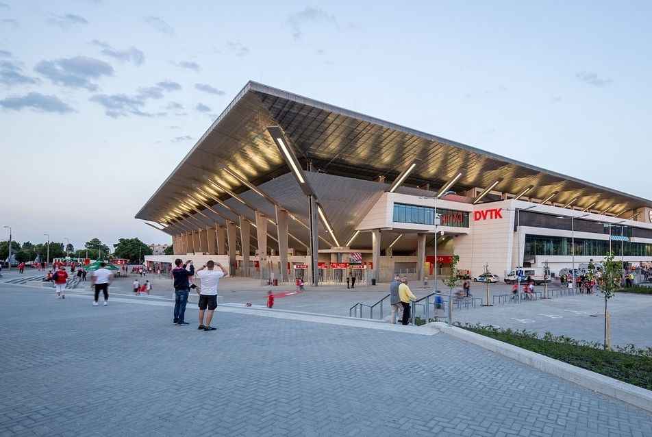 Diósgyőri Stadion - építész: Pottyondy Péter (Közti Zrt.) - fotó: Danyi Balázs