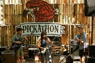 Pickathon Music Festival, installáció - építész: Portland State University építészeti hallgatói