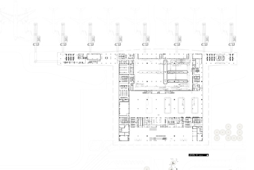 Nemzetközi repülőtér, Zágráb - építész: Kincl, Neidhardt, Institut IGH