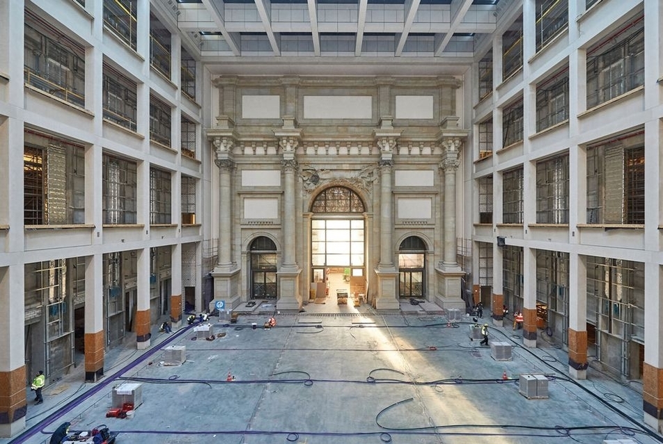 Egy új Berliner Schloss, Humboldt Forum, fotó: Stephen Falk, The Art Newspaper