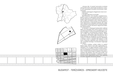 A tervezési helyszín leírása