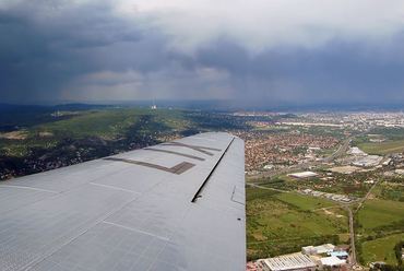 Budapest agglomerációjának egy-egy pontján valóban magas a zajterhelés, de nem lenne ugyanez a helyzet Kecskeméten? fotós: Hubay Andor