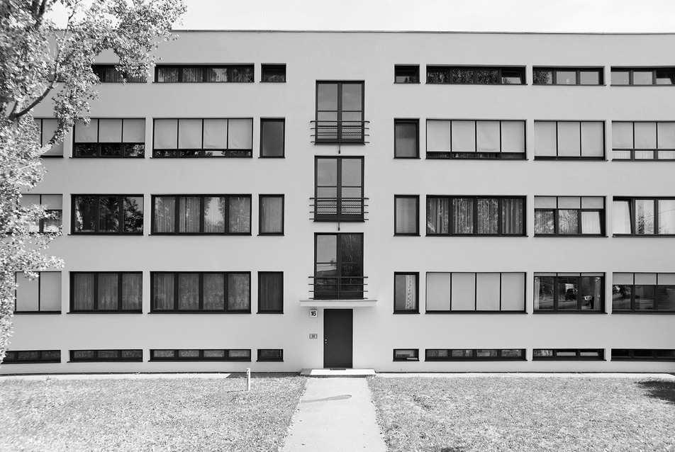 A Mies van der Rohe által tervezett ház a stuttgarti Weissenhofsiedlung mintalakótelepen (1927)  - fotó: thelink.berlin