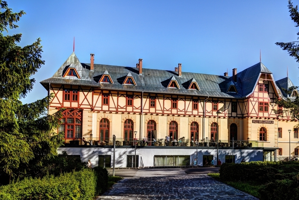 Hotel Lomnica, Tátralomnic (Fotó: GFI Architects)