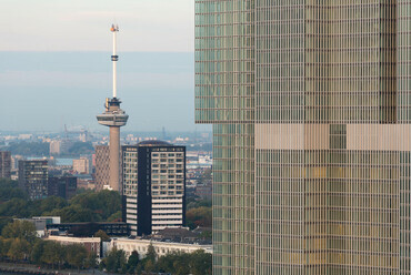 OMA: De Rotterdam, 2009-2013. Fotó: Ossip van Duivenbode, az OMA engedélyével. 