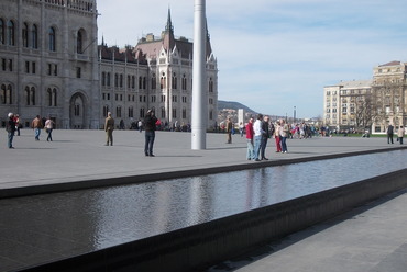 A Kossuth Lajos tér rekonstrukciója. A szerző felvétele.