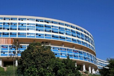 	Pedregulho, Rio de Janeiro külvárosában, Tervező: Affonso Eduardo Reidy, Fotó forrása: Archdaily, Gazeta do Povo