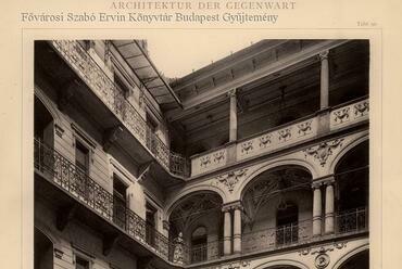 Budapest, Teréz körút 40-42., 1894 körül, tervező: Fleischl Róbert és Brüggemann György. Kép: FSZEK, Budapest Gyűjtemény