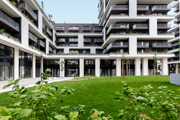 Metrodom Panoráma Lakópark - terv: Hajnal Építésziroda Kft. Hajnal Zsolt, Kendelényi Péter - fotó: Juhász Norbert