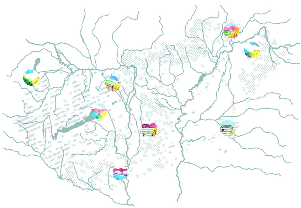 Erdei iskola, Balatonakarattya - terv: Kovács Gréta, MOME MA diploma 2020 - témavezető: Csomay Zsófia - Konzulens: Göde András