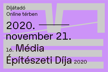 Média Építészeti Díja 2020 – logo és arculatterv: Submashine