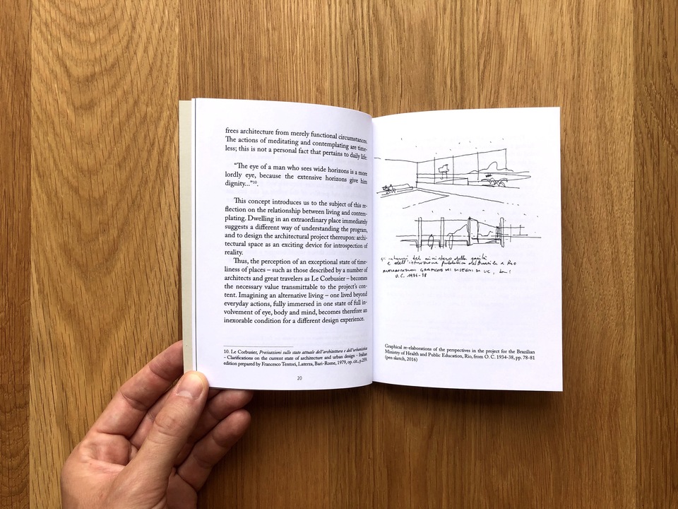 Fabrizio Foti: The Landscape within the House – A reflection on the relationship between landscape and architecture c. könyv, Fotó: Jakab Dániel