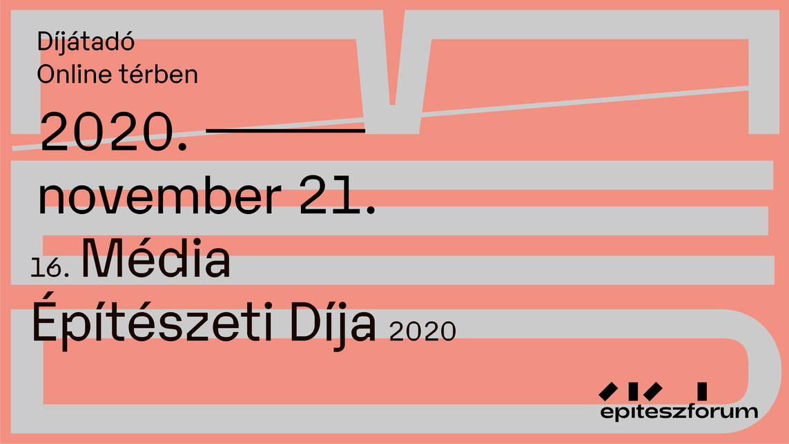 Média Építészeti Díja 2020 – logo és arculatterv: Submashine