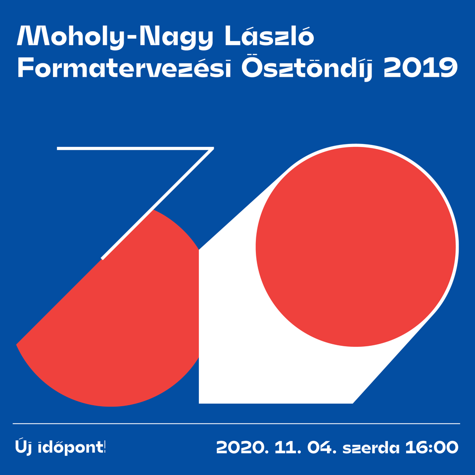 Moholy-Nagy Lászó Formatervezési Ösztöndíj 2019