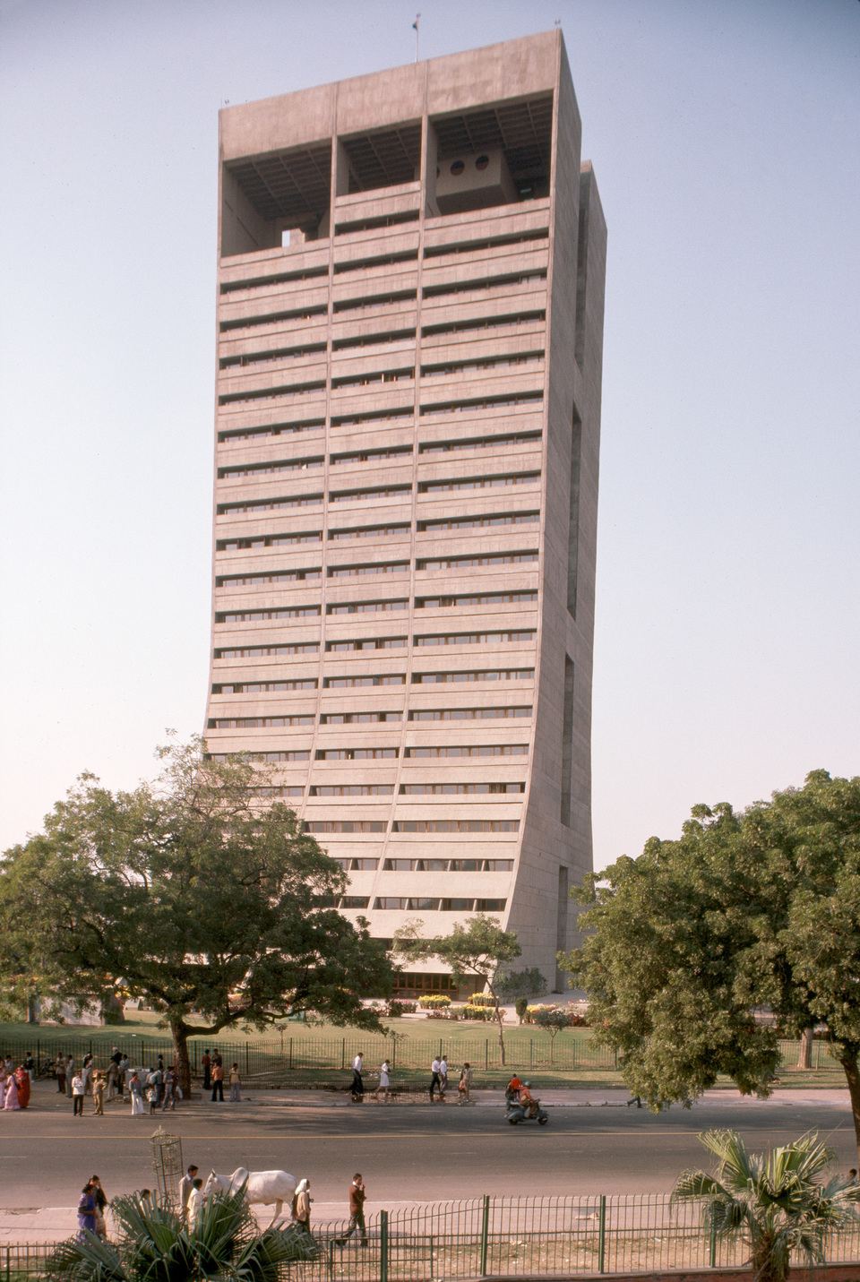 Kuldip Singh, Mahendra Raj: Palika Kendra, Újdelhi – fotó: © Massachusetts Institute of Technology, courtesy of Peter Serenyi