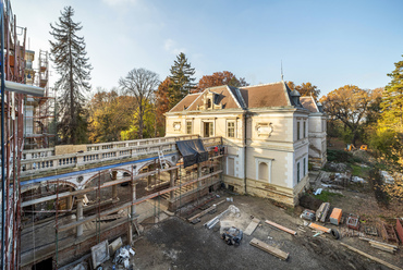 A szabadkígyósi Wenckheim-kastély, Tervező: Ybl Miklós, 1875-1879, Rehabilitáció tervezője:  Konkrét Stúdió, (Kivitelezés: 2019-), Fotó: Gulyás Attila