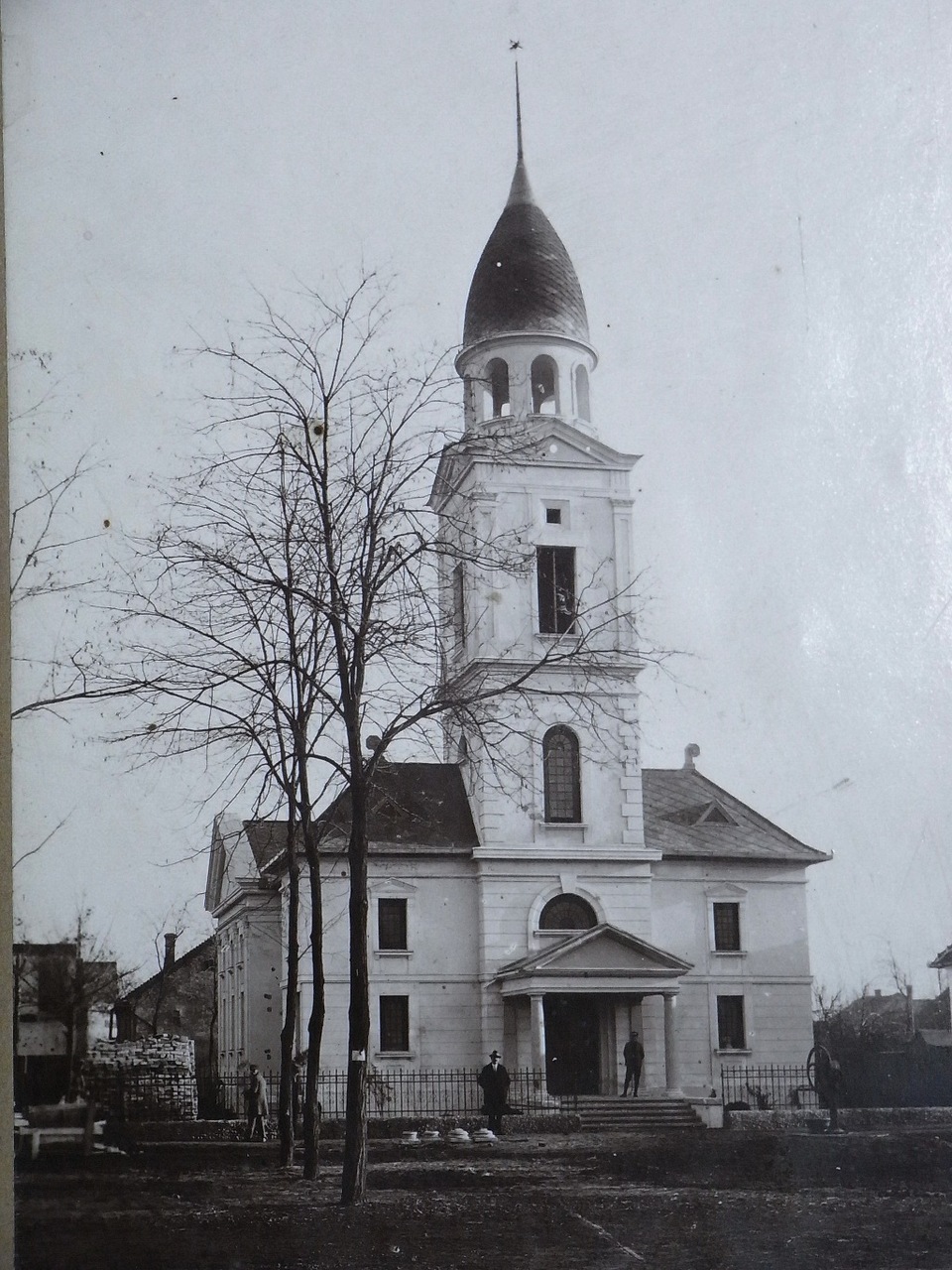 Pestújhelyi református templom 1928-ban. Forrás: Helyem Házam Palotám Facebook oldala / A pestúlyhelyi református egyházközség archívuma