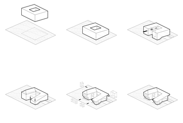 AARH – családi ház Aranyhegyen – koncepció – Építész: batlab architects 