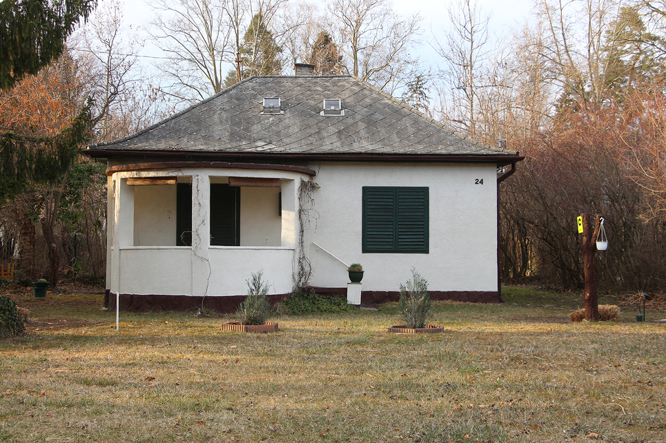 Nyaralóépület, Balatonszemes, 1930-as évek / fotó: Wettstein Domonkos