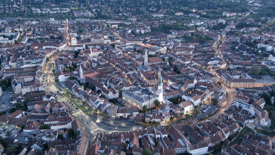 A soproni Várkerület revitalizációja – építész: Hetedik Műterem – fotó: Danyi Balázs